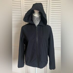 Outdoor Voices Hooded Full Zip Jacket with 3 Zippered Pockets